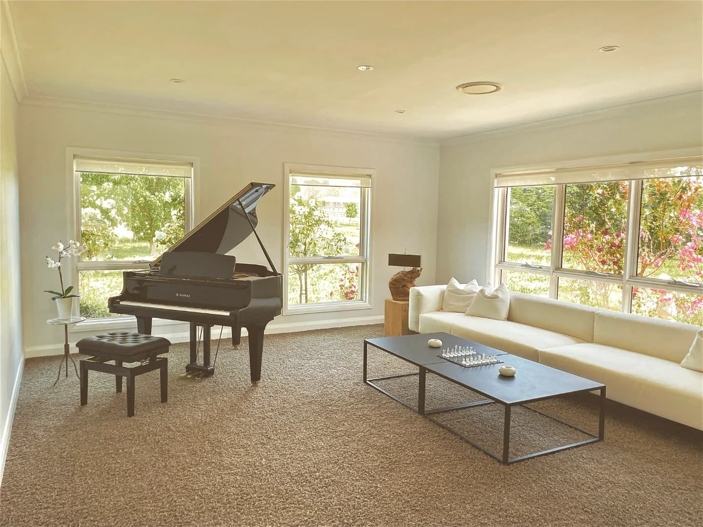 Piano room